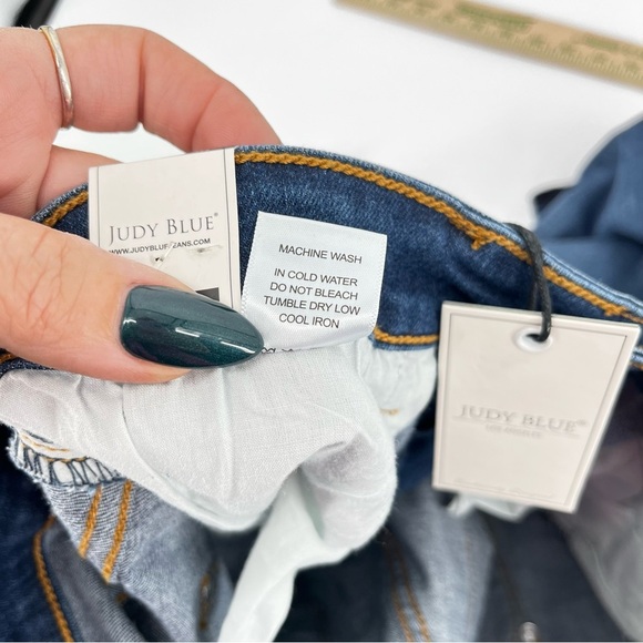 Judy Blue Skinny Fit High Waist Jeans Dark Wash 15/32 New Denim Hi Rise Stretch - Picture 9 of 9